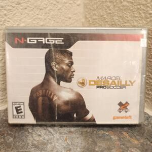 Game - Marcel Desailly Pro Soccer (NEW) - NGAGE